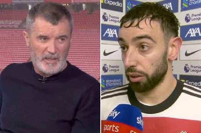 Roy Keane and Bruno Fernandes in agreement over Man Utd future after Liverpool draw