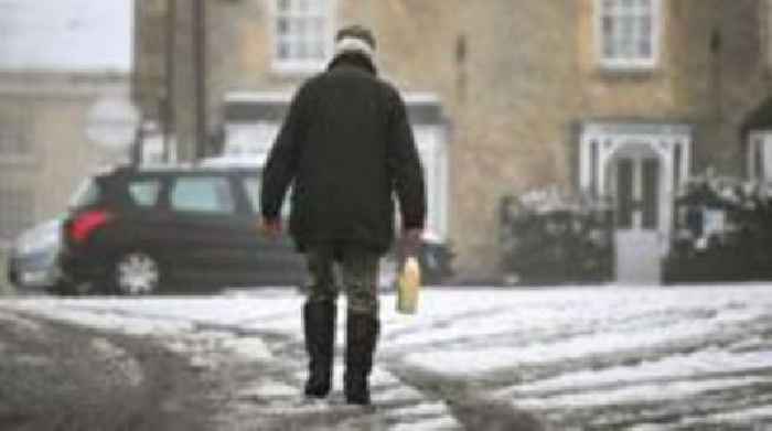 New snow and ice warning issued across Wales