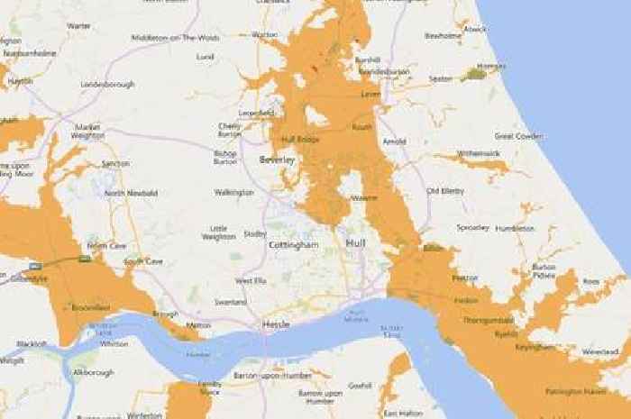 Flood alerts in East Yorkshire after heavy rainfall