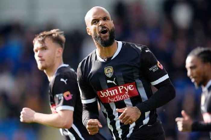 David McGoldrick eyes first Notts County hattrick after brace against Swindon