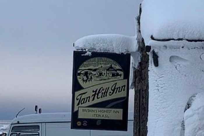 People stranded in UK's highest pub as 'ignoring' Met Office snow warning leads to epic pub lock-in