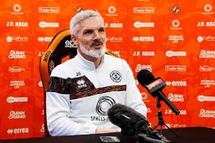 Jim Goodwin looking beyond Celtic test as Dundee United boss admits one eye will be elsewhere with team selection