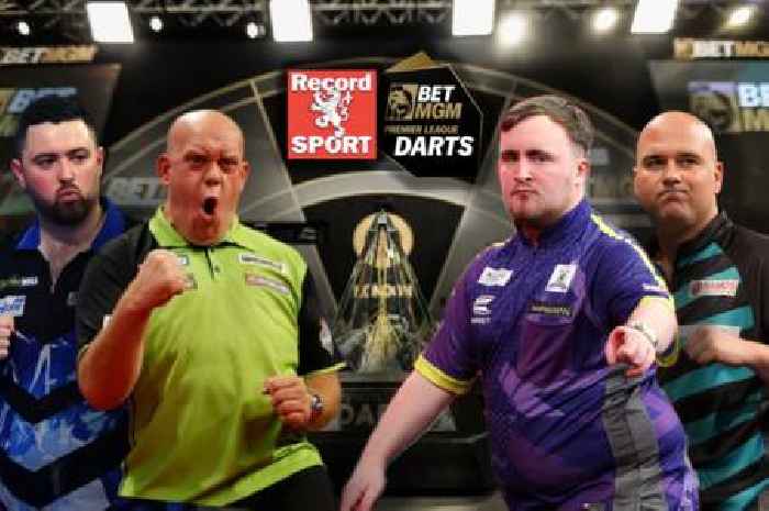 Premier League Darts line-up plus schedule in full as world champion Luke Littler defends his title