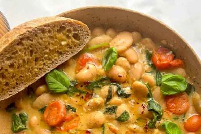 'Fuss-free' butter bean stew is protein-packed for Veganuary and ready in 25 minutes