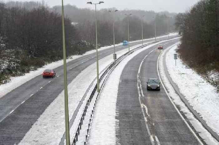 Met Office snow, rain and ice warnings in place on Monday