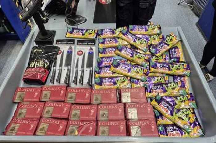 Shoplifter tried to steal 15 blocks of cheese and 25 packs of Freddos from B&M