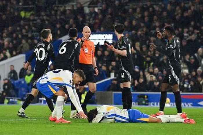 'Hit me' - Joao Pedro gives honest penalty verdict after Brighton vs Arsenal controversy