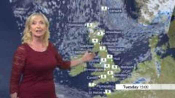 The latest forecast covering the UK