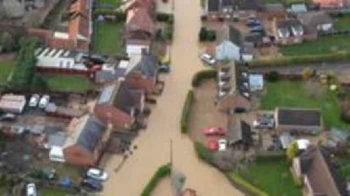 Floods update: Scores of homes hit after heavy rain