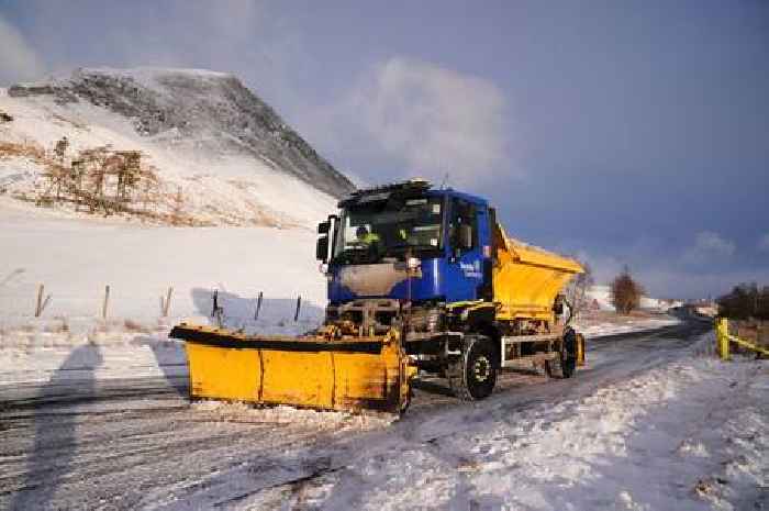 UK snow map shows 41 counties that will see 10 inches of snow in total white-out