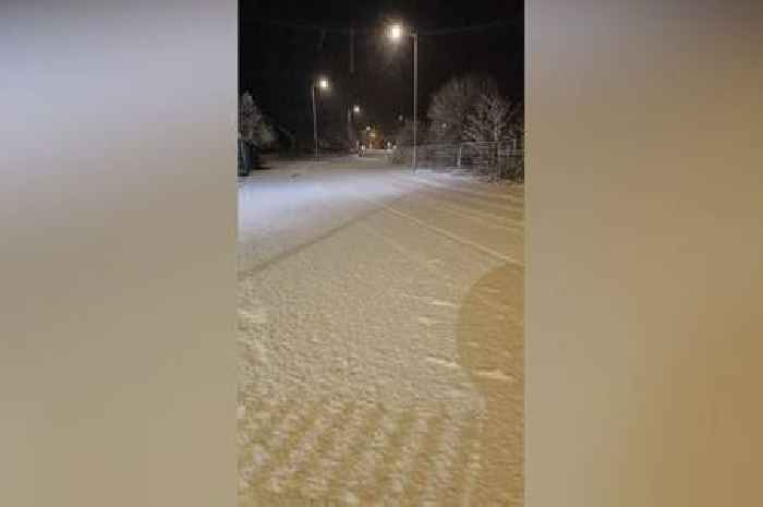 Live weather updates as Stoke-on-Trent wakes to third morning of snow