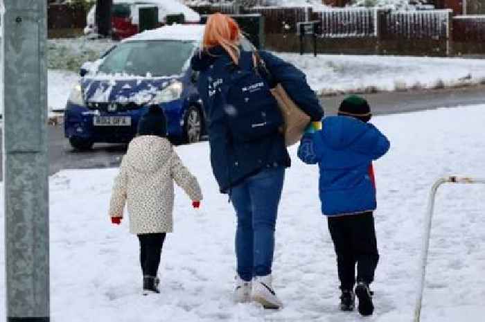 UK school closures announced for Tuesday as snow storm enters fourth day