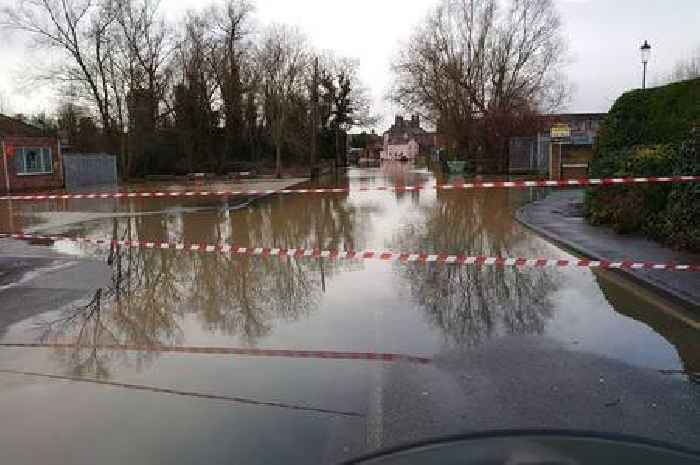 New red alert flood warning issued for Tewkesbury after snow melts