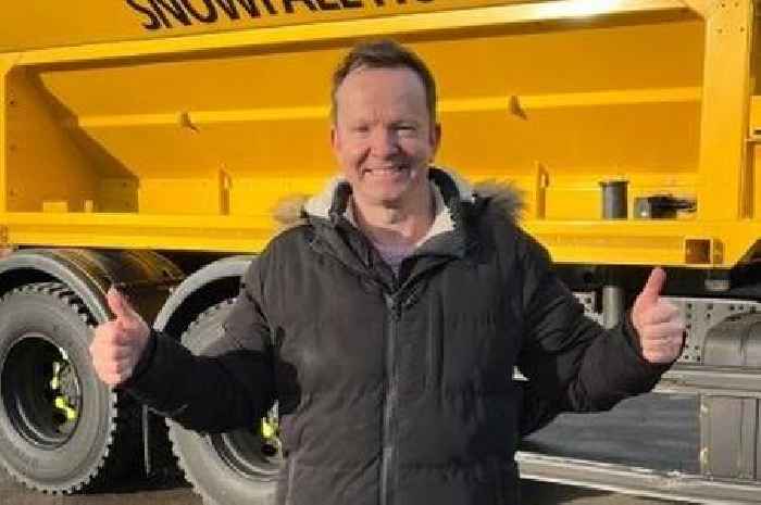 BBC weatherman Paul Hudson ‘so excited’ as his new council gritter name is revealed