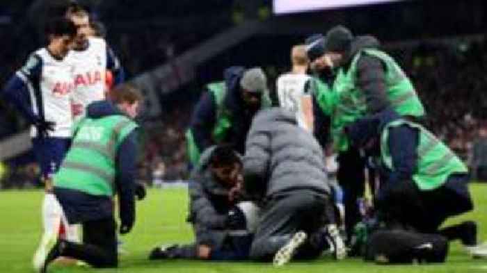 Bentancur taken off on stretcher after injury against Liverpool