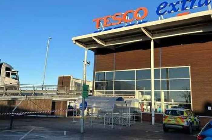 Four boys arrested on suspicion of arson after blaze at Midlands Tesco