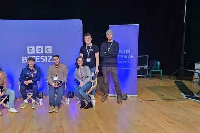 Newton Abbot students inspired by BBC Bitesize Careers Tour