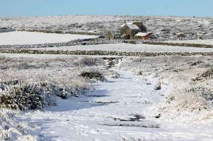 Met Office issues new snow and ice warning for Cornwall as disruption expected