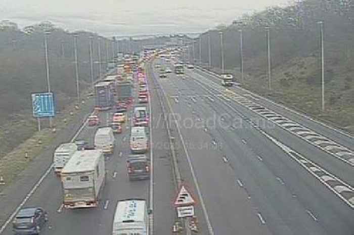 Live M20 Kent traffic updates as one lane closed after accident between a lorry and a car