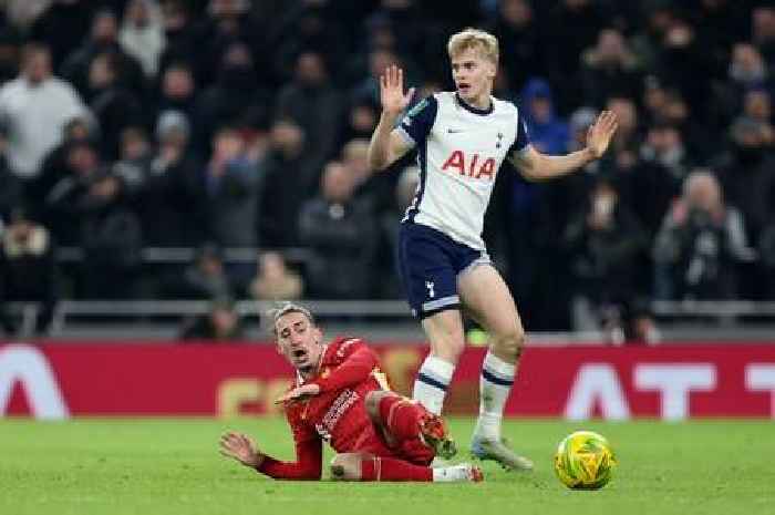 Virgil van Dijk gives honest Lucas Bergvall red card verdict after Tottenham win over Liverpool