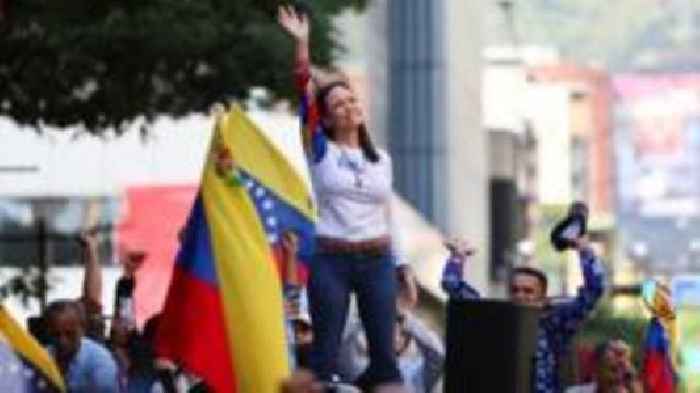 Venezuela opposition leader arrested then freed after protest rally