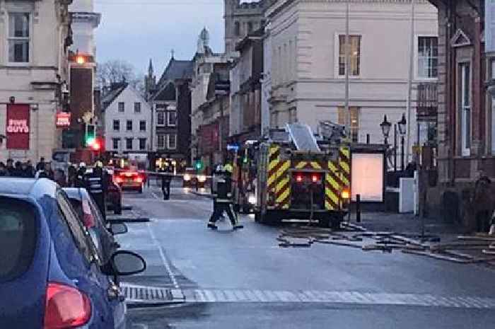 Exeter city centre road sealed off after gas leak near train station - updates