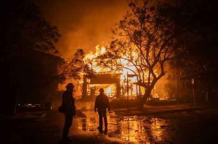 LA wildfires destroy homes of celebrities including Paris Hilton and Anthony Hopkins