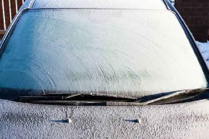 Drivers warned don't try viral deicing trend as temperatures continue to drop