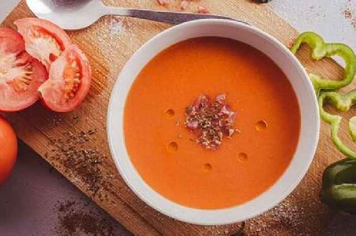 Easy 200 calorie tomato soup recipe can aid weight loss and up protein intake