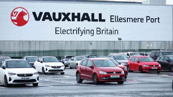 Car maker meets electric vehicle target despite criticising the goal and closing its Luton plant