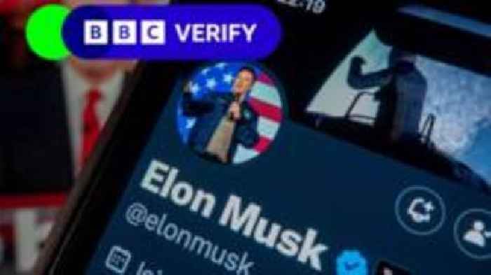 Ros Atkins: What 24 hours on Elon Musk's timeline tells us