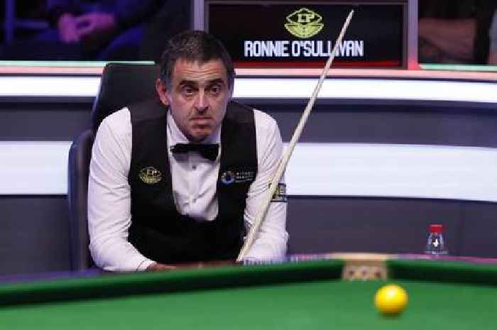 Ronnie O'Sullivan withdraws from tournament after reports he threw his cue in the bin