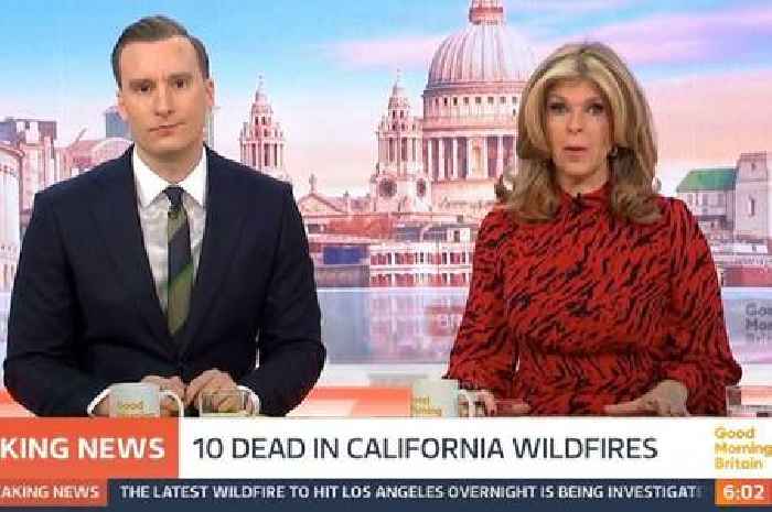 Kate Garraway issues 'breaking news' update on GMB as stars' homes destroyed in California wildfires