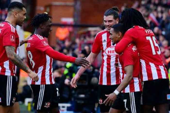 Exeter City 3 Oxford United 1 - Grecians cause FA Cup upset and reach round four