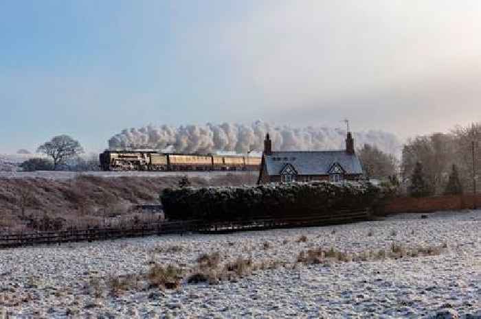 The beautiful steam train trip taking passengers from Surrey to historic walled city