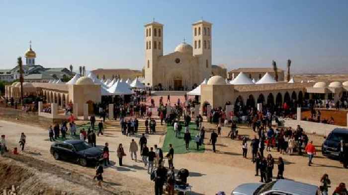 Top Vatican diplomat consecrates Catholic church at Jesus’ baptism site