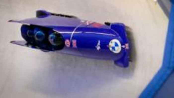 British four-man bobsleigh team third in St Moritz