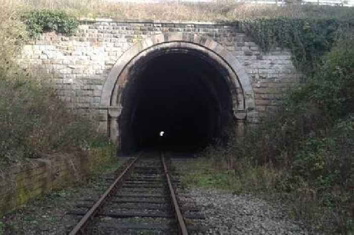 The Cambridgeshire railway tunnel featured in a James Bond film