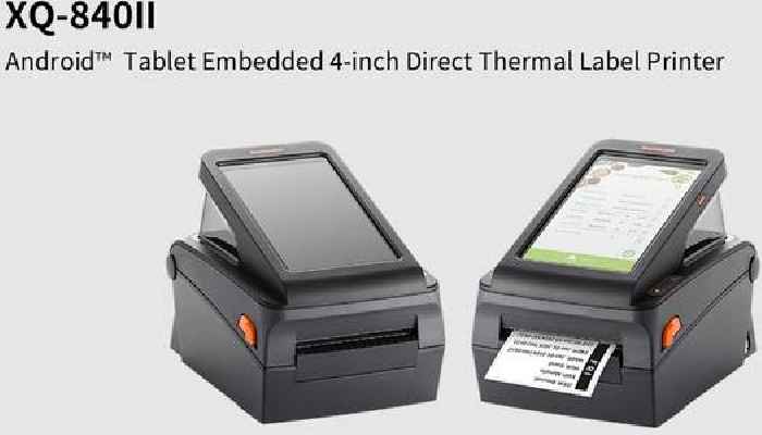  BIXOLON Launches XQ-840ll Tablet Integrated Desktop Label Printer