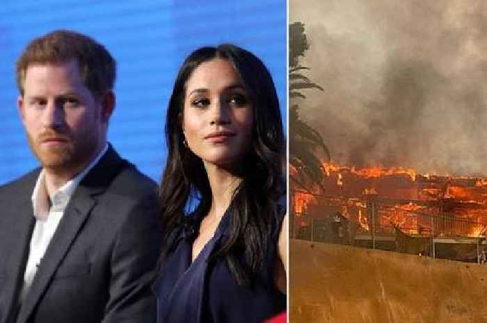 Inside Harry and Meghan's LA fire 'crisis plan' from survival kits to 'plans to flee'