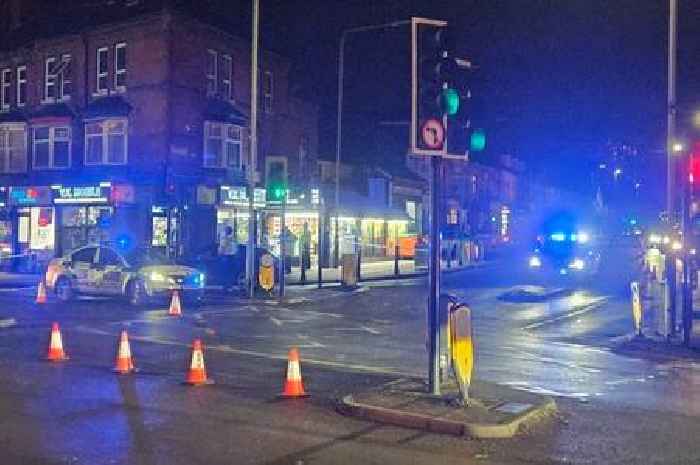 Update after Leicestershire Police car hits woman and children during chase