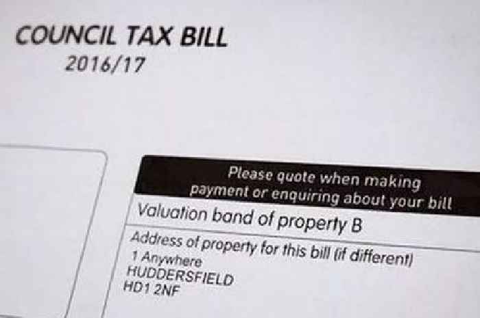 UK households having council tax bill reduced from £2,236 to £0