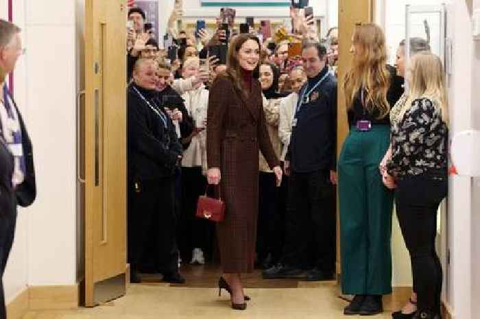 Princess of Wales makes poignant return to world-leading cancer hospital where she was treated