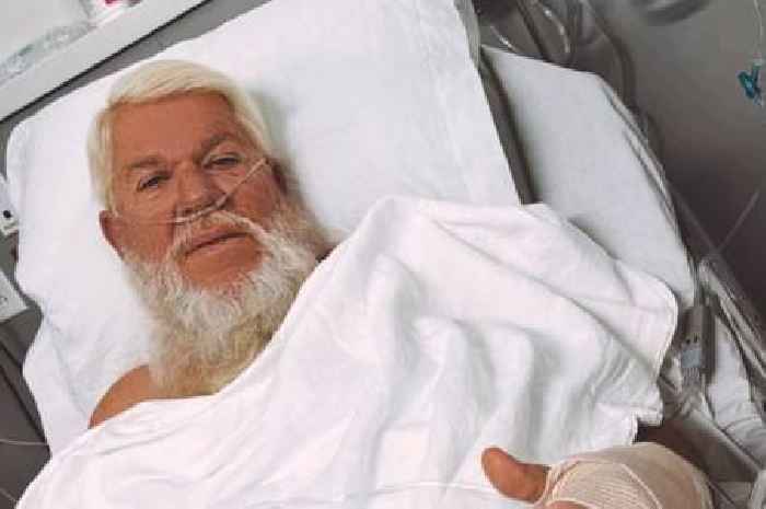 John Daly posts worrying photo from hospital bed as golf legend undergoes emergency operation