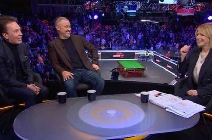 Ken Doherty pokes fun at snooker ace Ronnie O'Sullivan as BBC guests roar with laughter