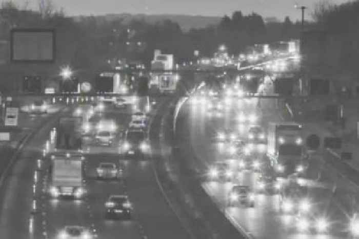 M5 traffic chaos after horror four-vehicle crash closes road sparking 70-minute delays