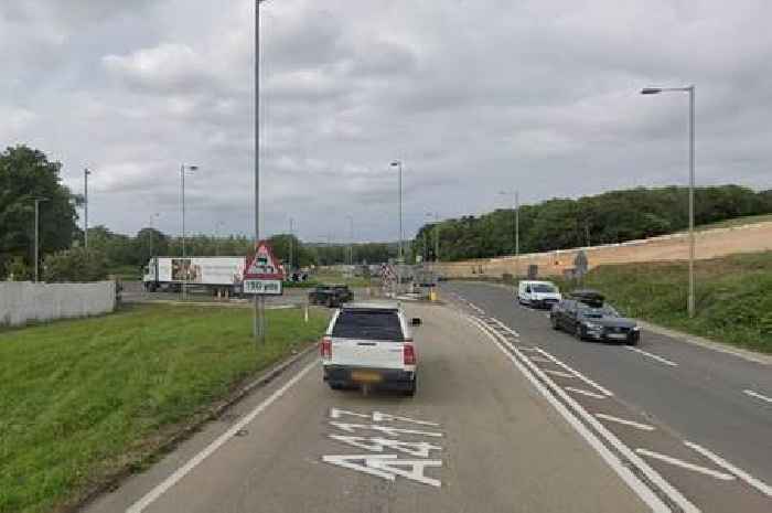 Live: A417 crash sparks traffic chaos at Air Balloon roundabout