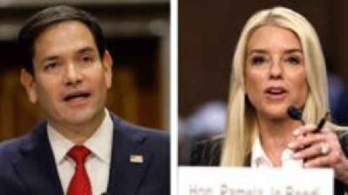 Watch key moments from Rubio and Bondi's confirmation hearings