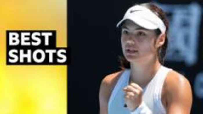 Raducanu beats Anisimova to reach third round - best shots