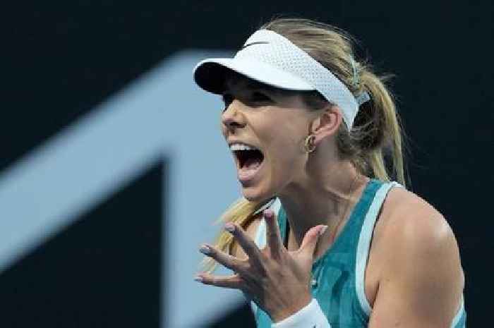 Leicestershire's Katie Boulter vows to make grand slam breakthrough after Australian Open exit